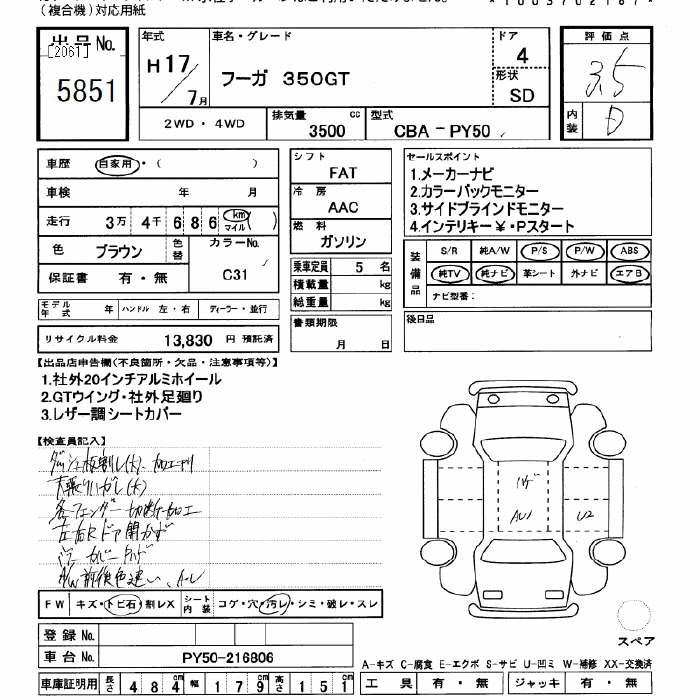 NISSAN FUGA