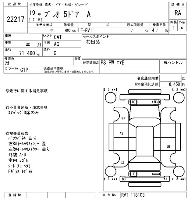 SUBARU PLEO