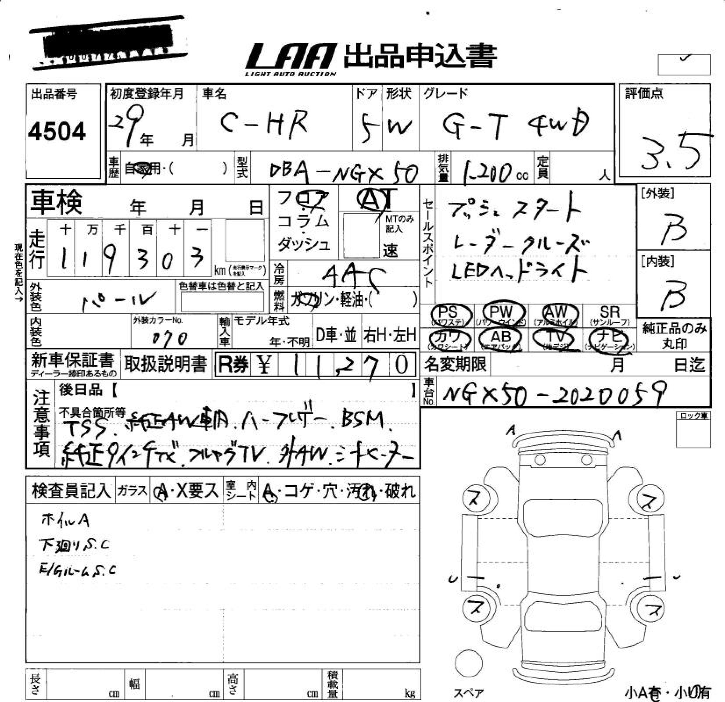 TOYOTA C-HR