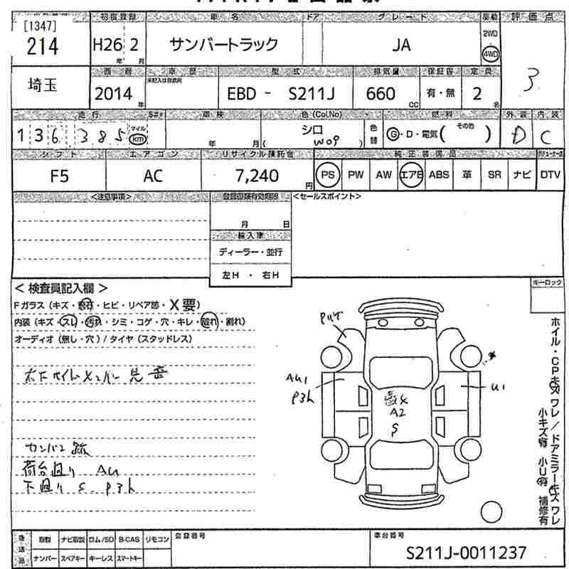 SUBARU SAMBAR TRUCK