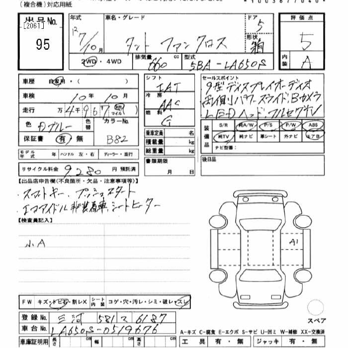DAIHATSU TANTO FUN CROSS