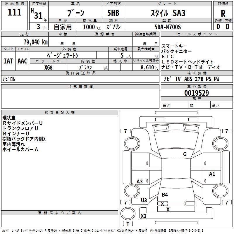 DAIHATSU BOON