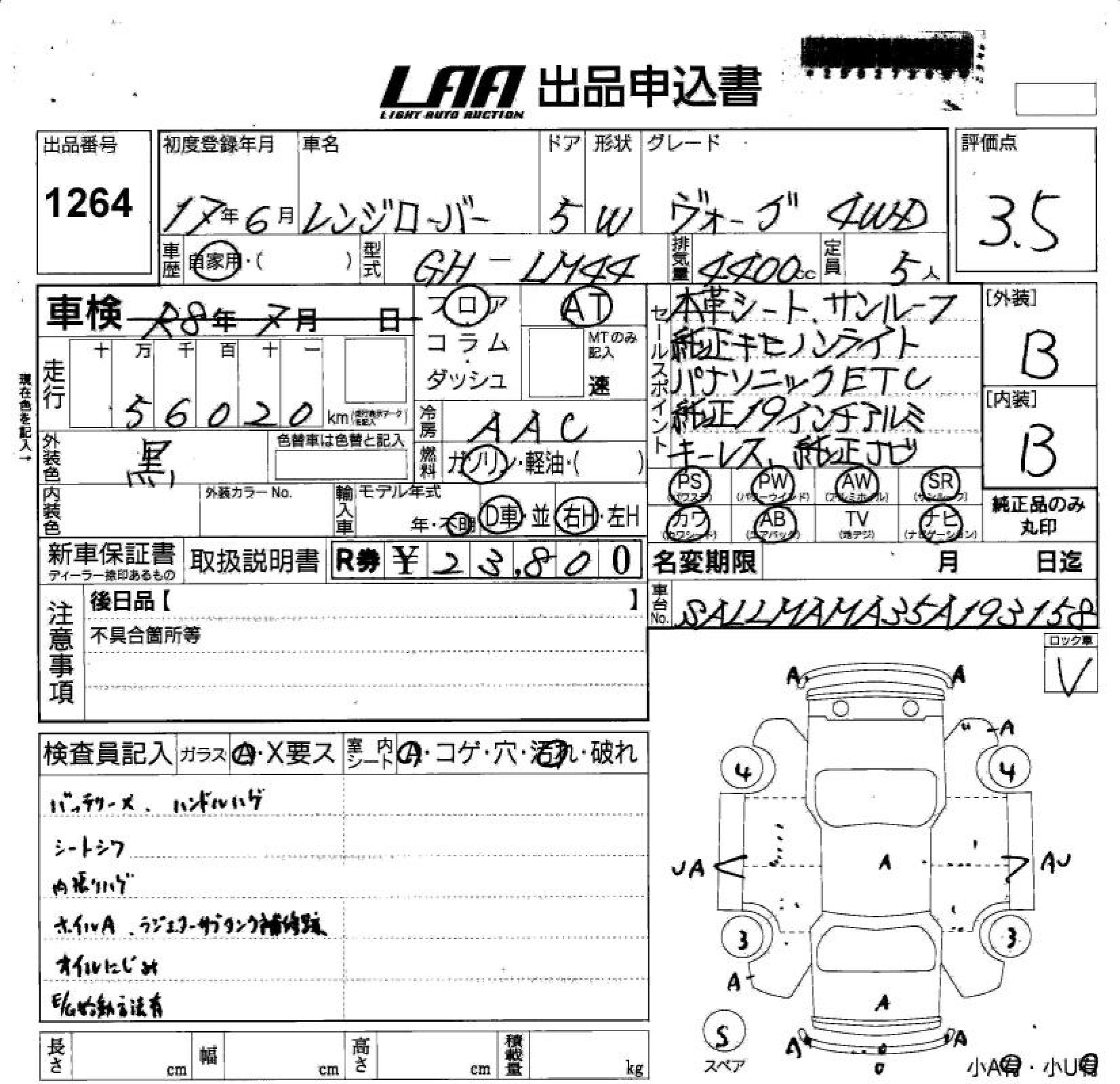 LAND ROVER RANGE ROVER