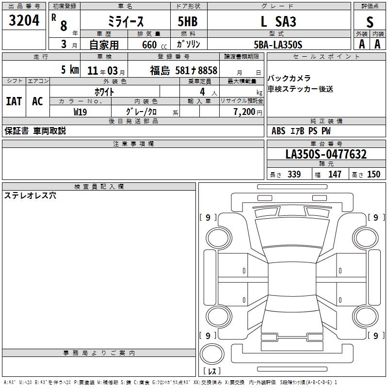 DAIHATSU MIRA E:S