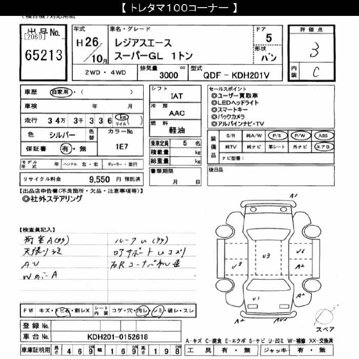 TOYOTA REGIUS ACE