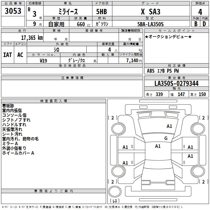 DAIHATSU MIRA E:S