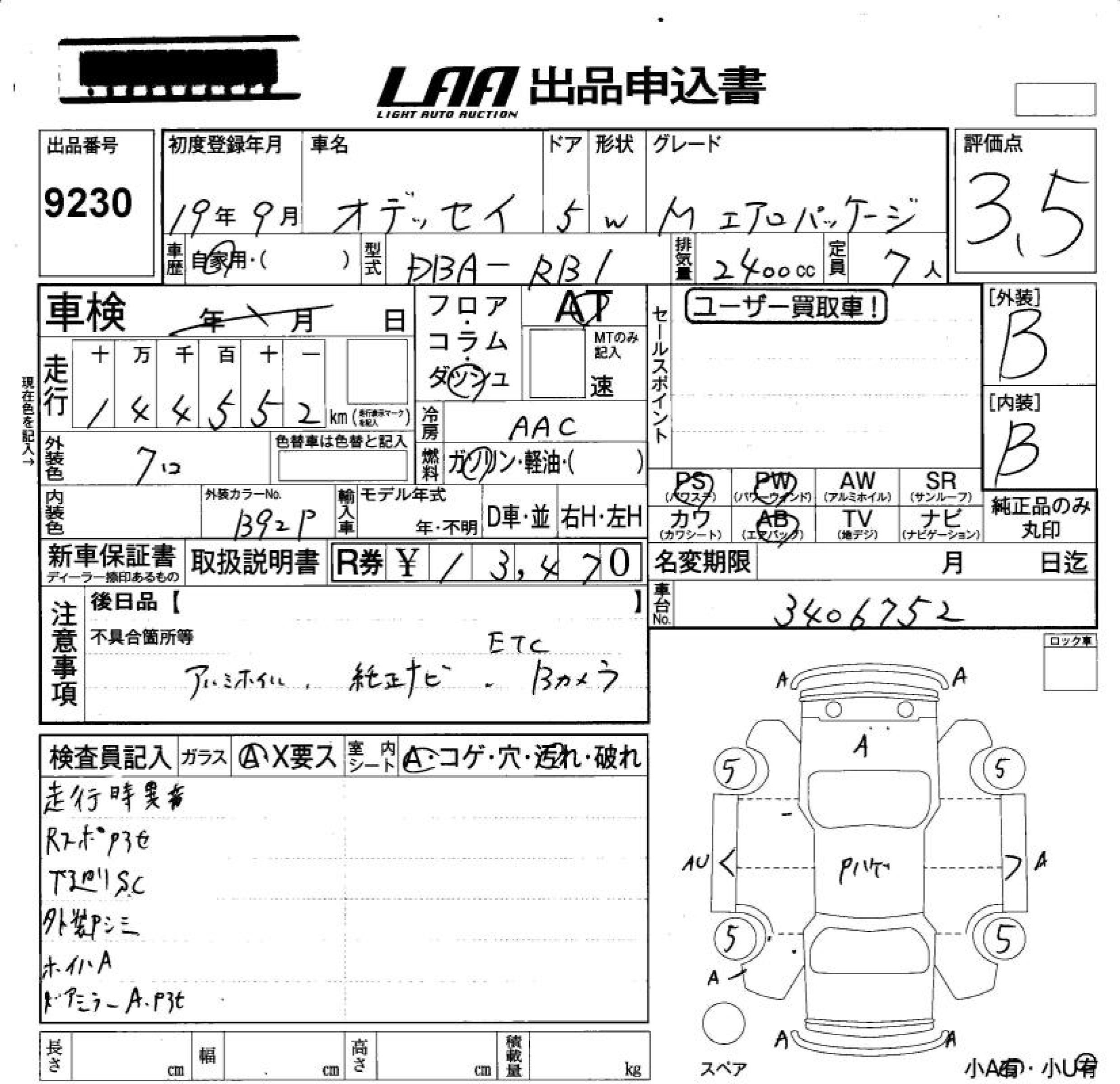 HONDA ODYSSEY