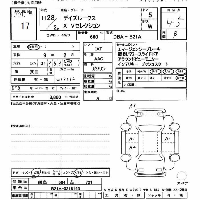 NISSAN DAYZ ROOX