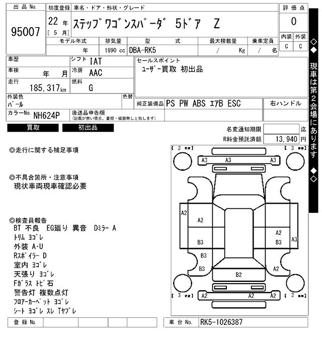 HONDA STEPWGN SPADA