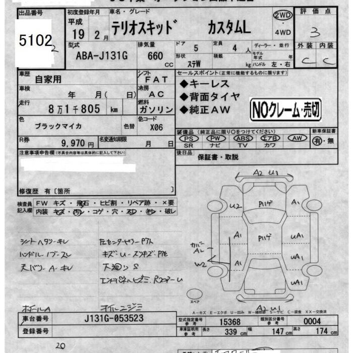 DAIHATSU TERIOS KID
