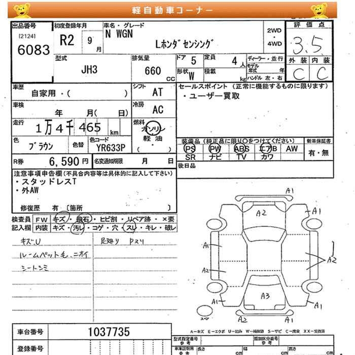 HONDA N-WGN