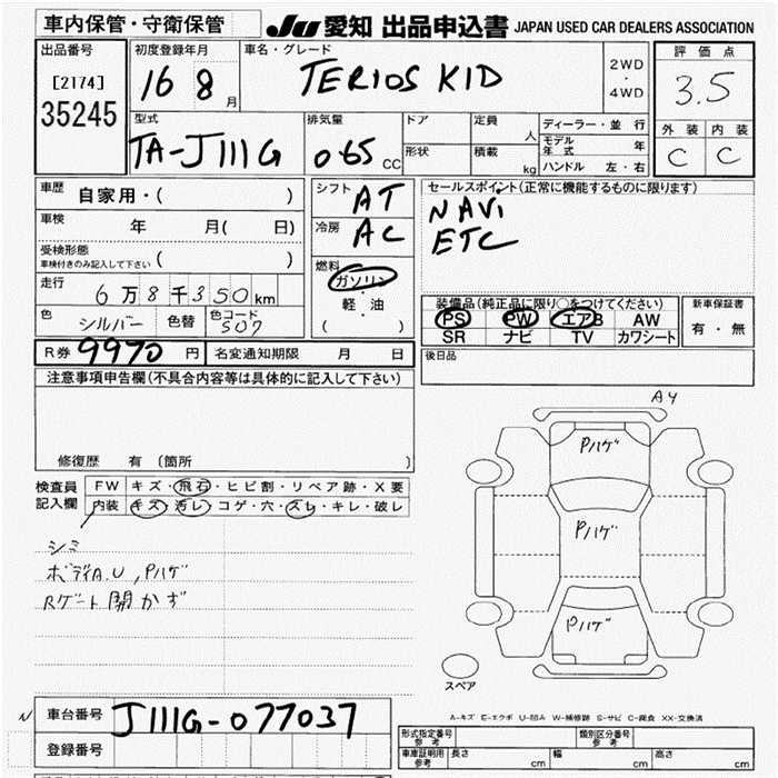 DAIHATSU TERIOS KID