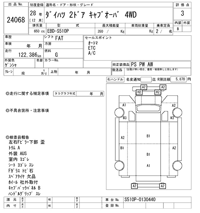 DAIHATSU HIJET TRUCK