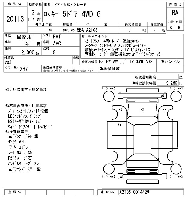DAIHATSU ROCKY