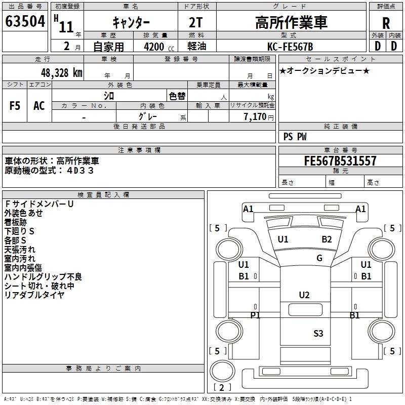 MITSUBISHI CANTER