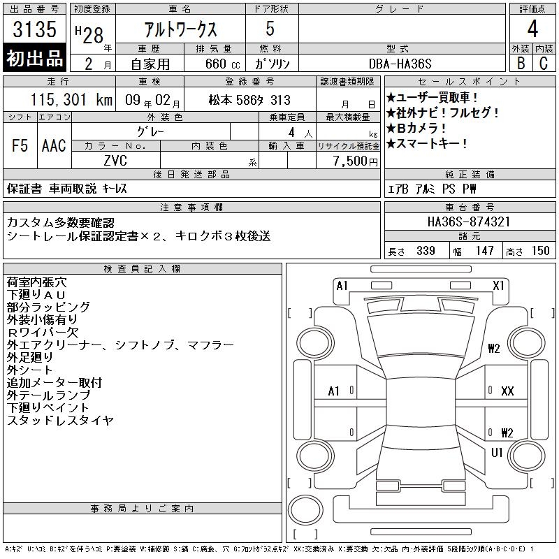 SUZUKI ALTO WORKS