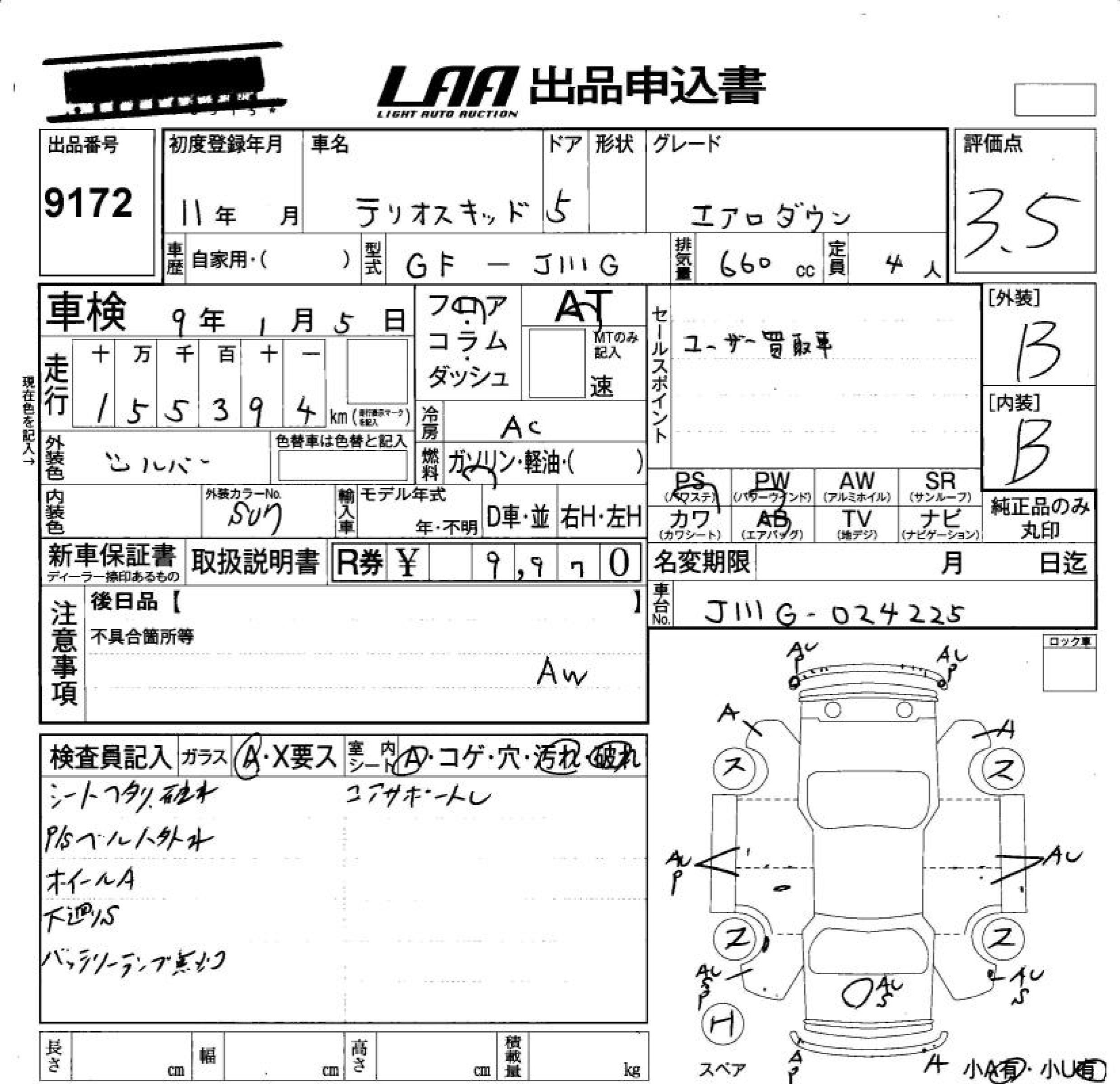 DAIHATSU TERIOS KID