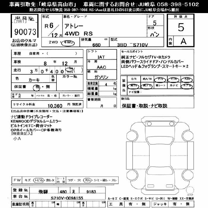 DAIHATSU ATRAI