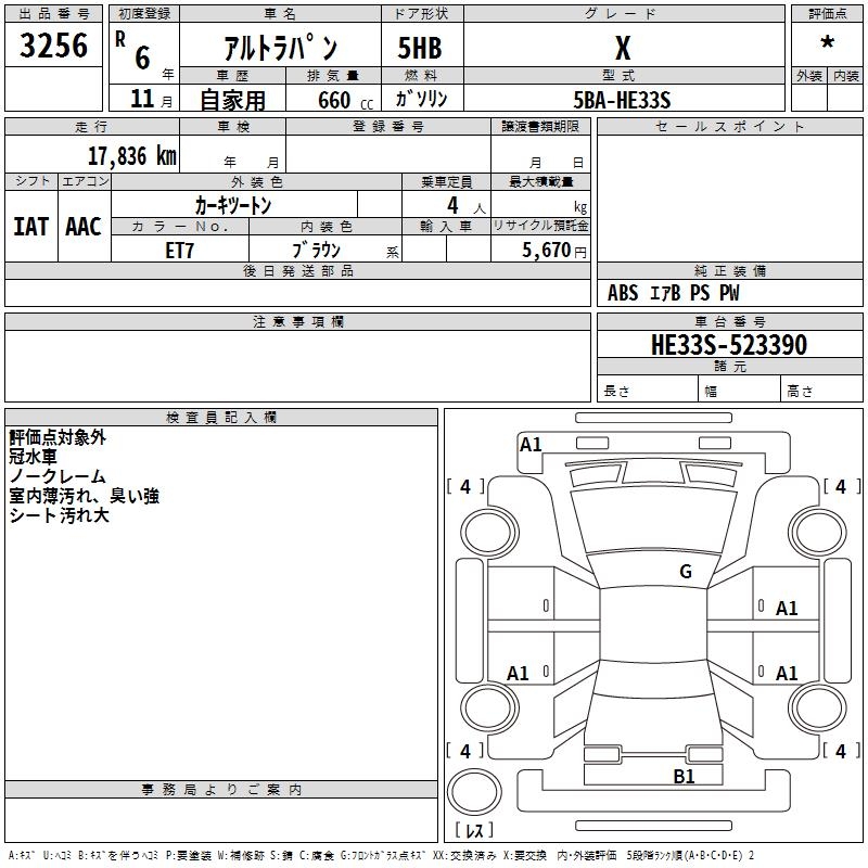 SUZUKI ALTO LAPIN