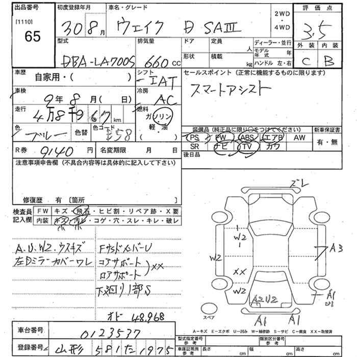 DAIHATSU WAKE