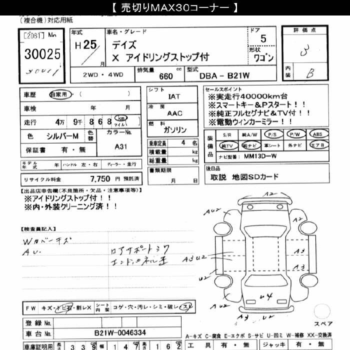 NISSAN DAYZ