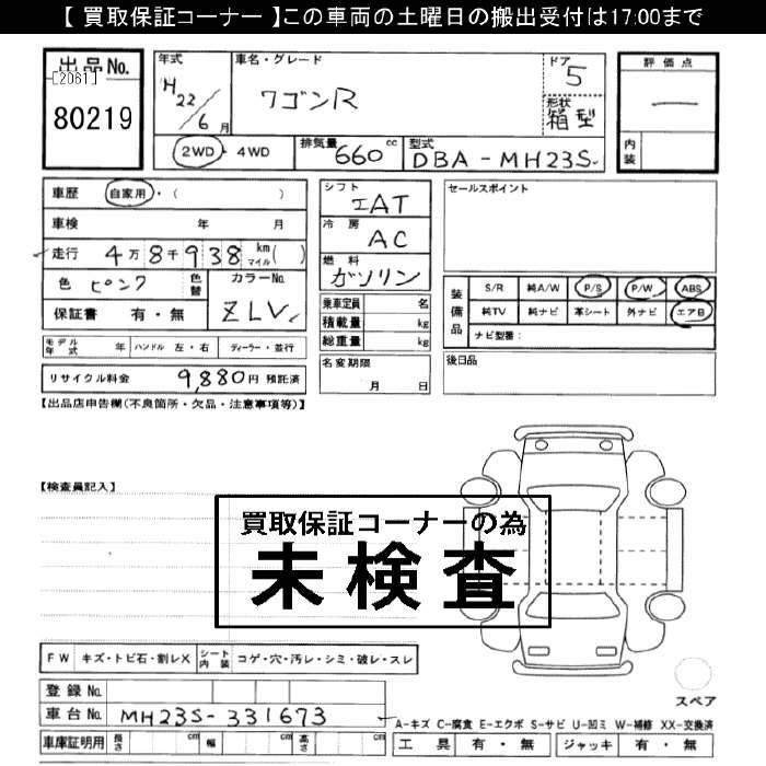 SUZUKI WAGON R