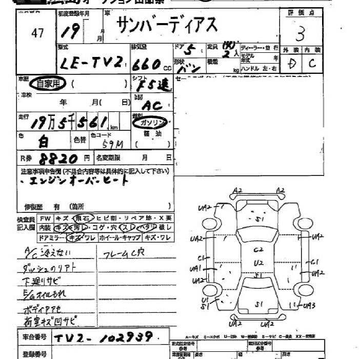 SUBARU SAMBAR DIAS