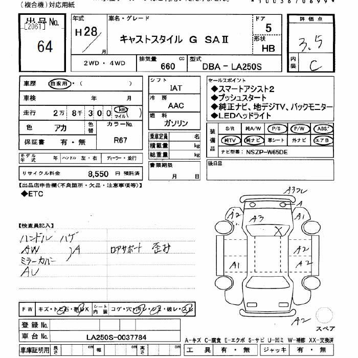 DAIHATSU CAST