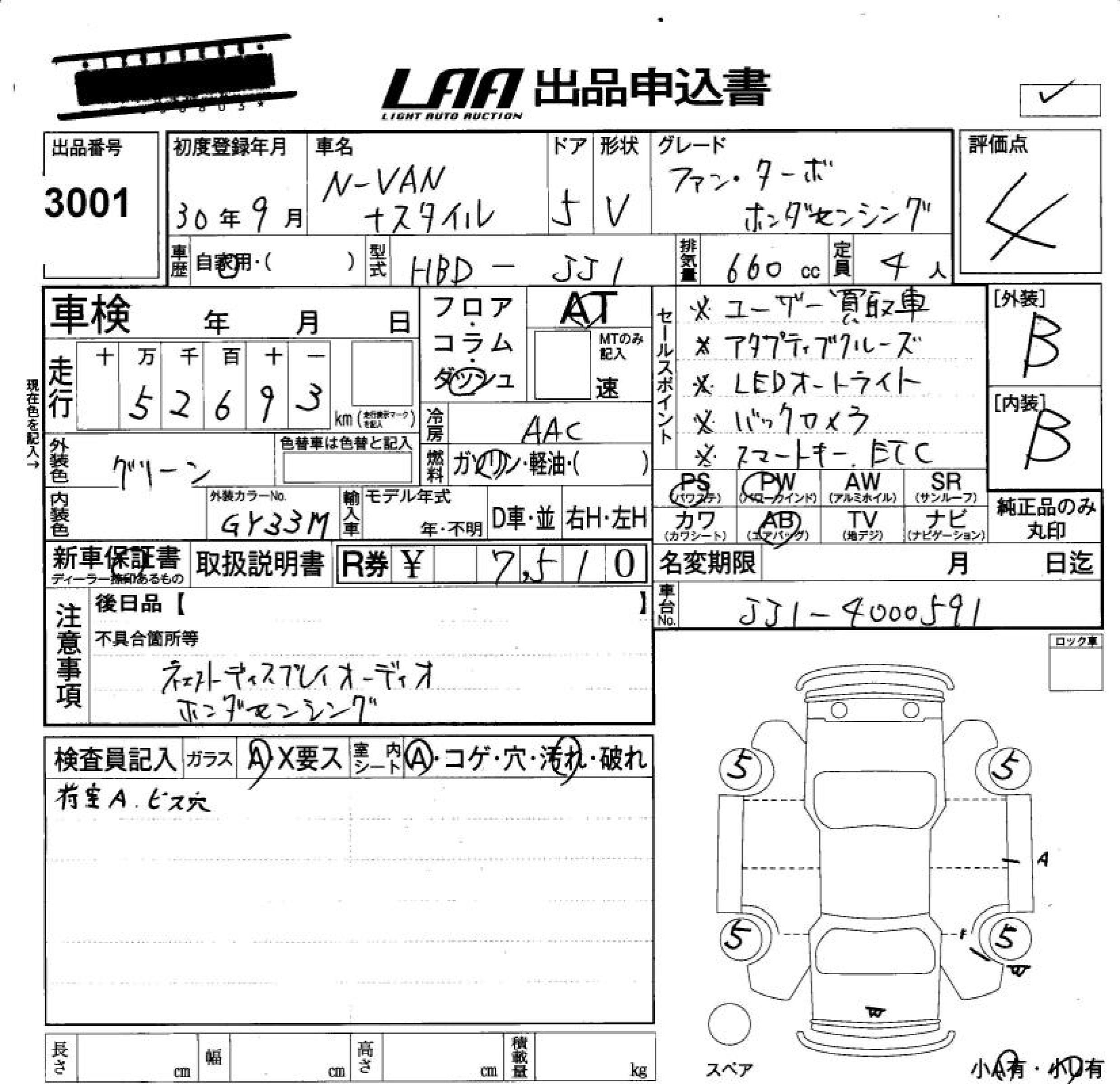 HONDA N-VAN