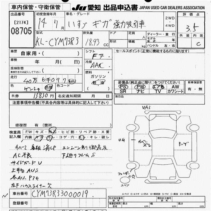 ISUZU GIGA