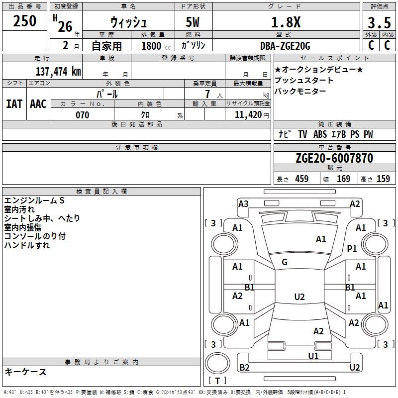 TOYOTA WISH