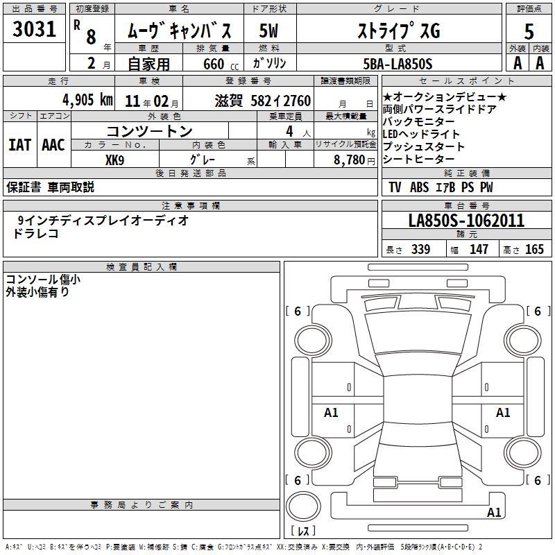 DAIHATSU MOVE CANBUS