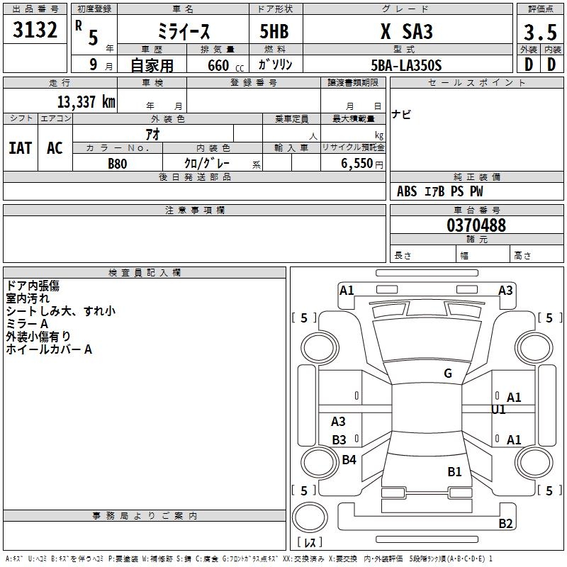 DAIHATSU MIRA E:S