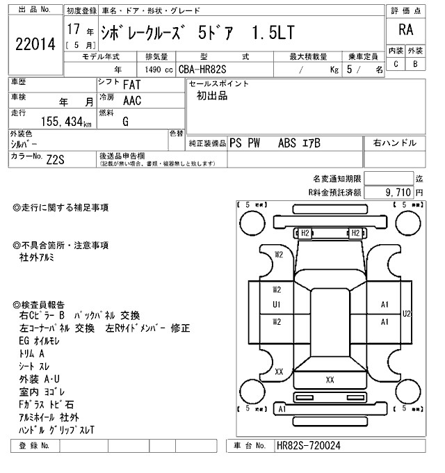 SUZUKI CRUZE