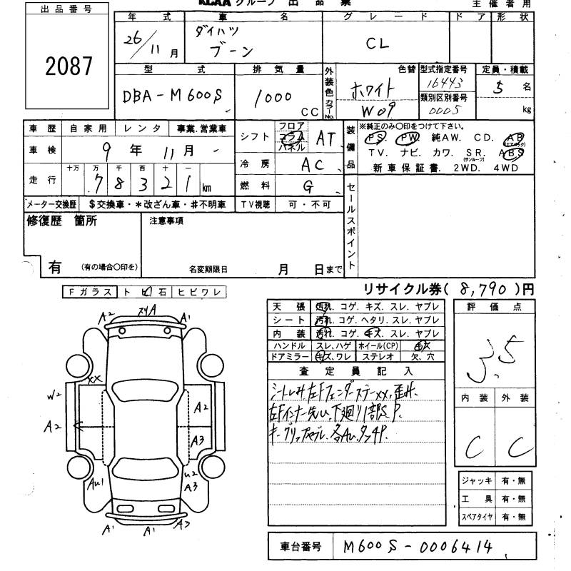 DAIHATSU BOON