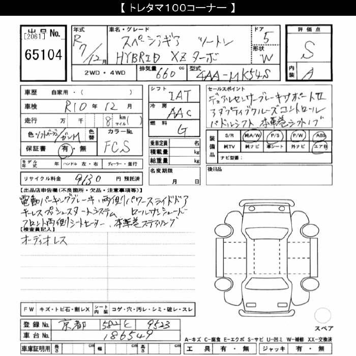 SUZUKI SPACIA GEAR
