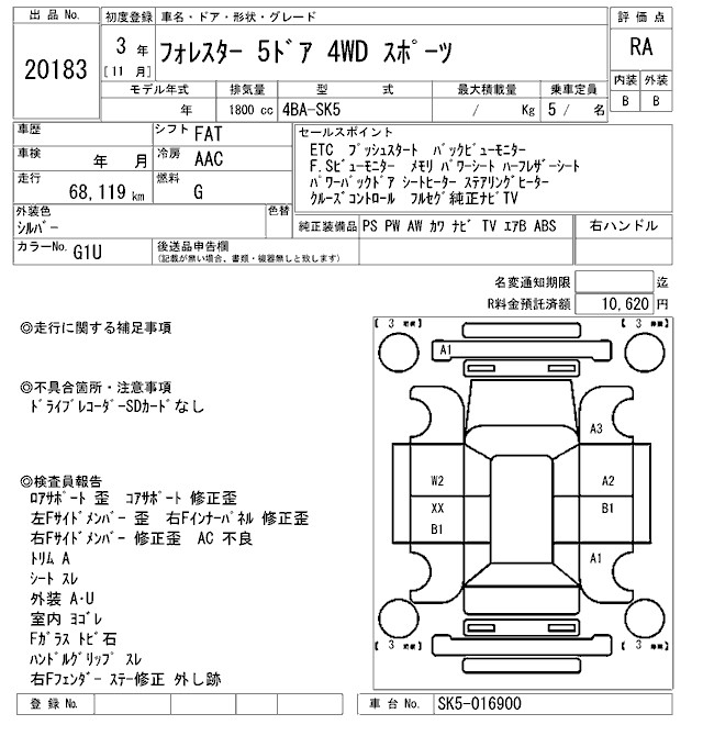 SUBARU FORESTER