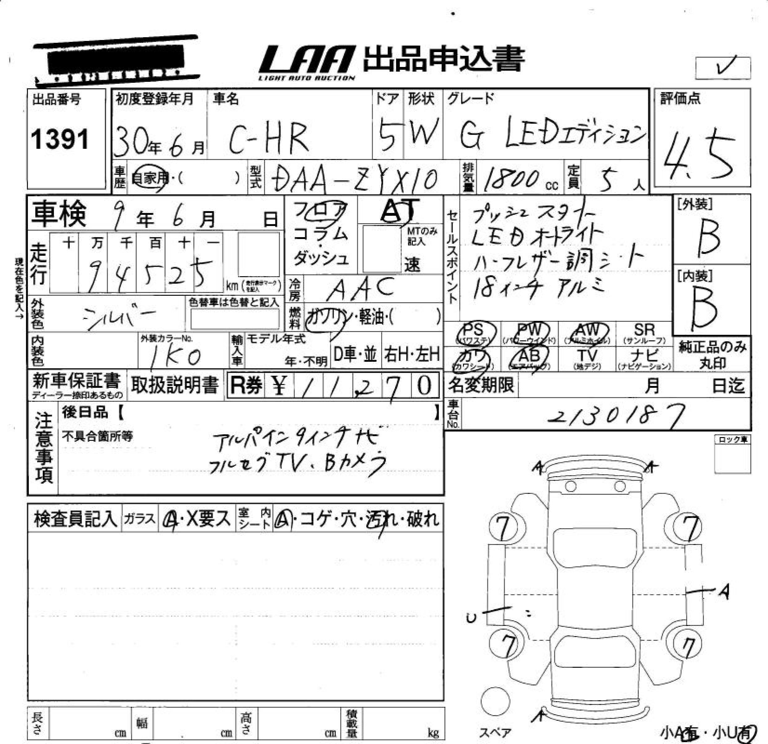 TOYOTA C-HR