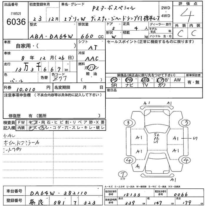 SUZUKI EVERY WAGON