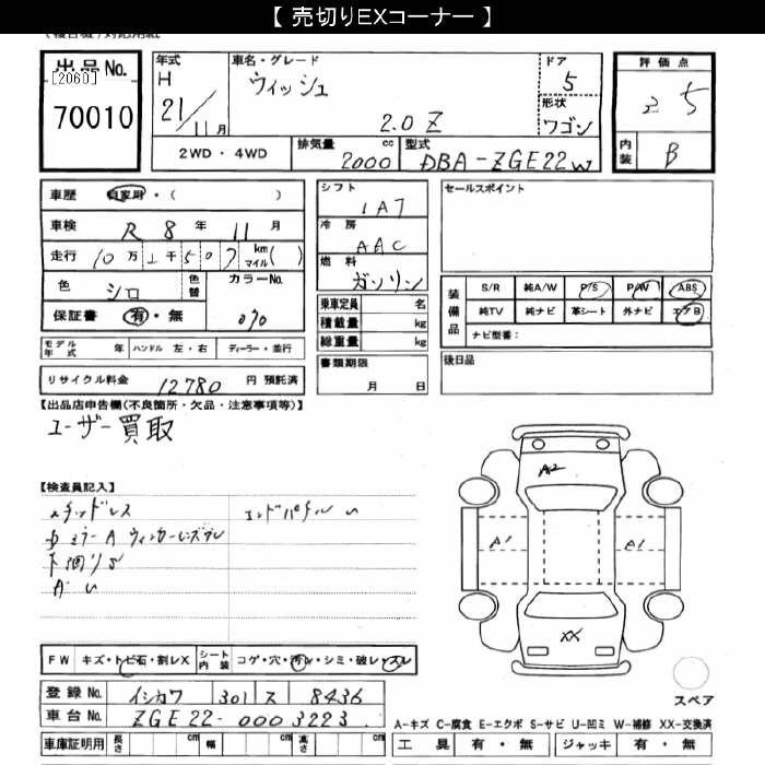 TOYOTA WISH