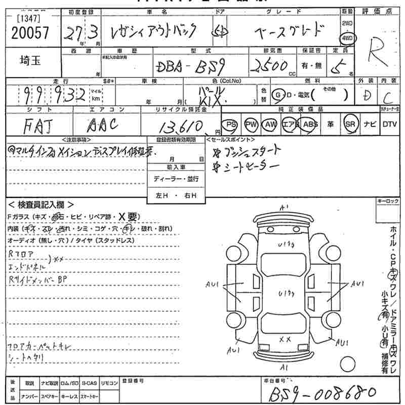 SUBARU OUTBACK