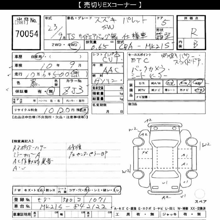 SUZUKI PALETTE