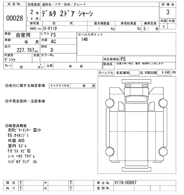 DAIHATSU DELTA