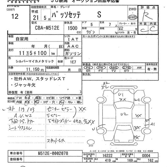 TOYOTA PASSO SETTE