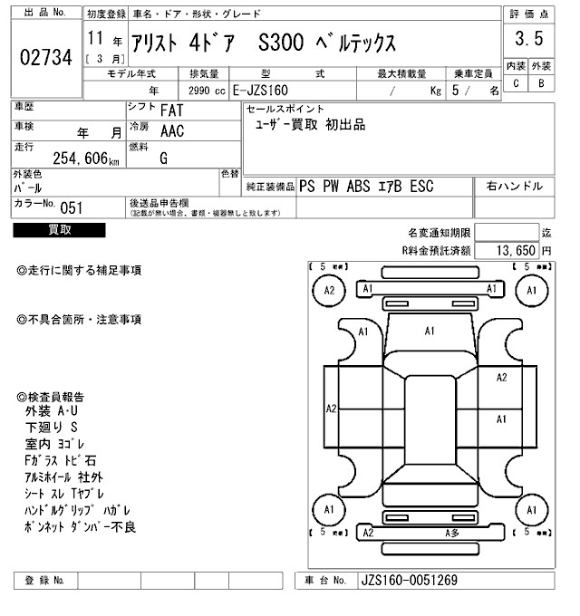 TOYOTA ARISTO