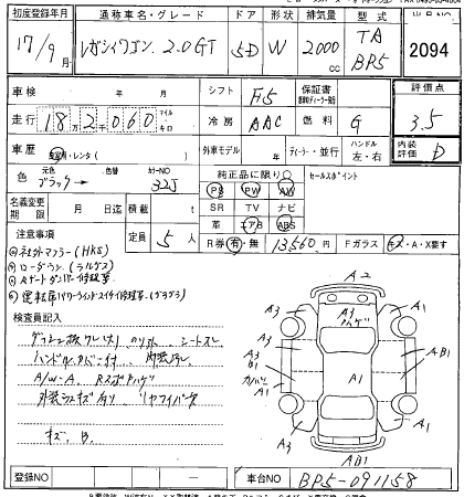 SUBARU LEGACY