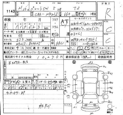 SUZUKI PALETTE SW
