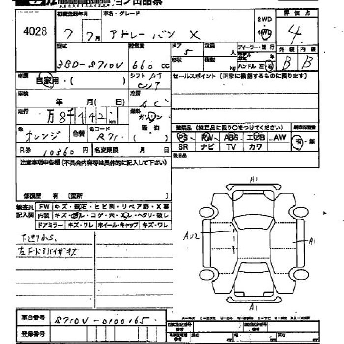 DAIHATSU ATRAI VAN